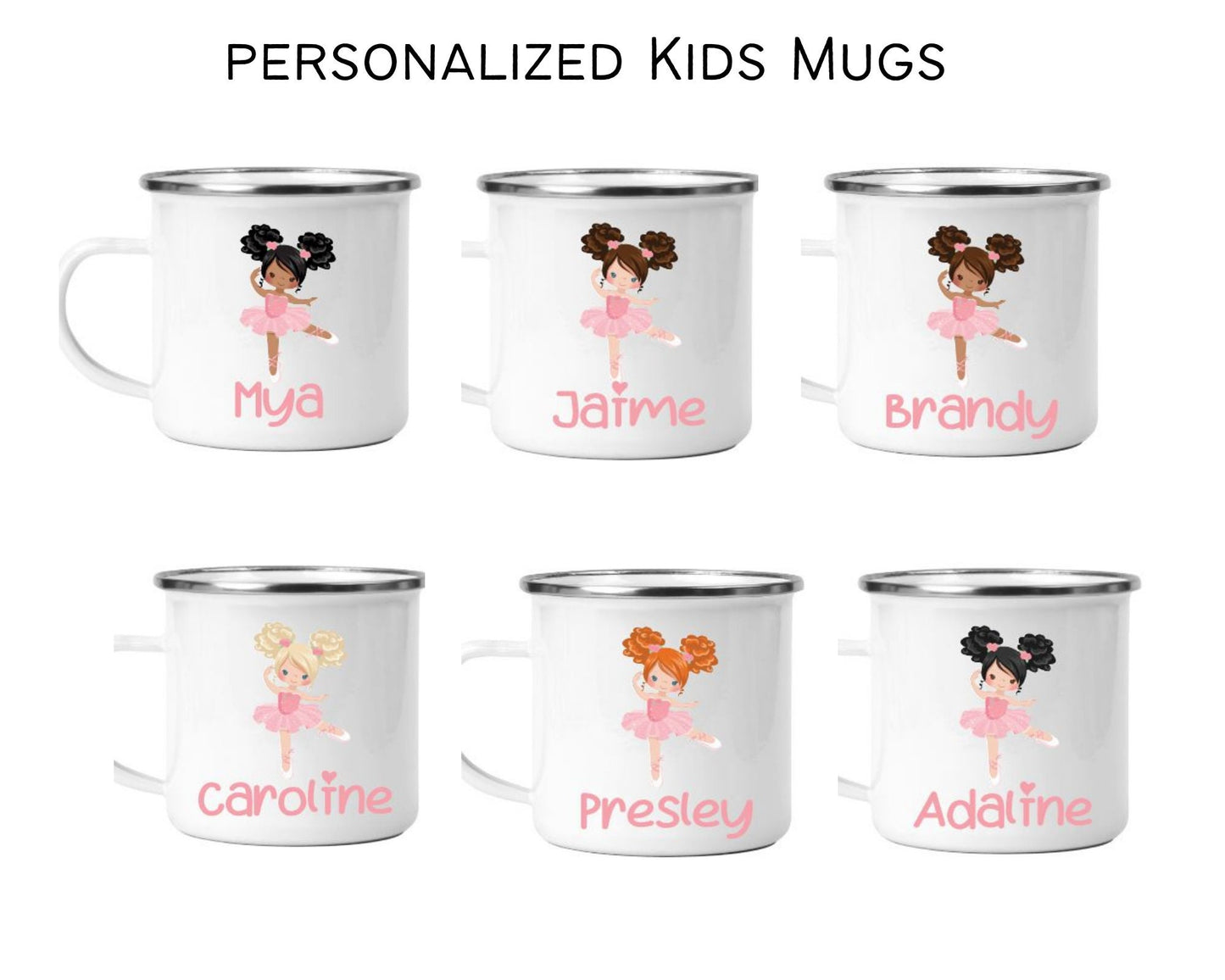 Personalized Ballerina Mug