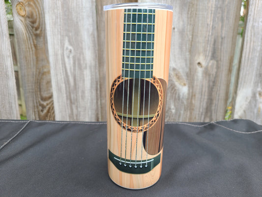 Acoustic Guitar Skinny Tumbler