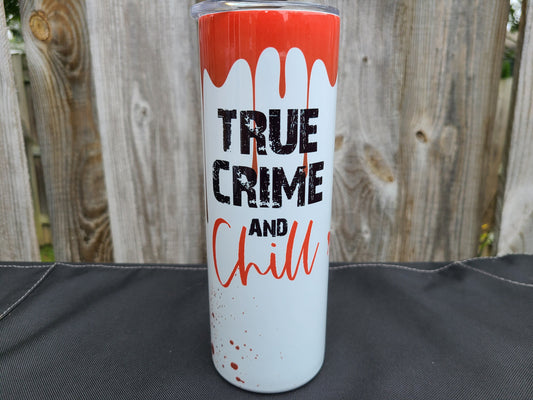 True Crime 20 oz Skinny Tumbler