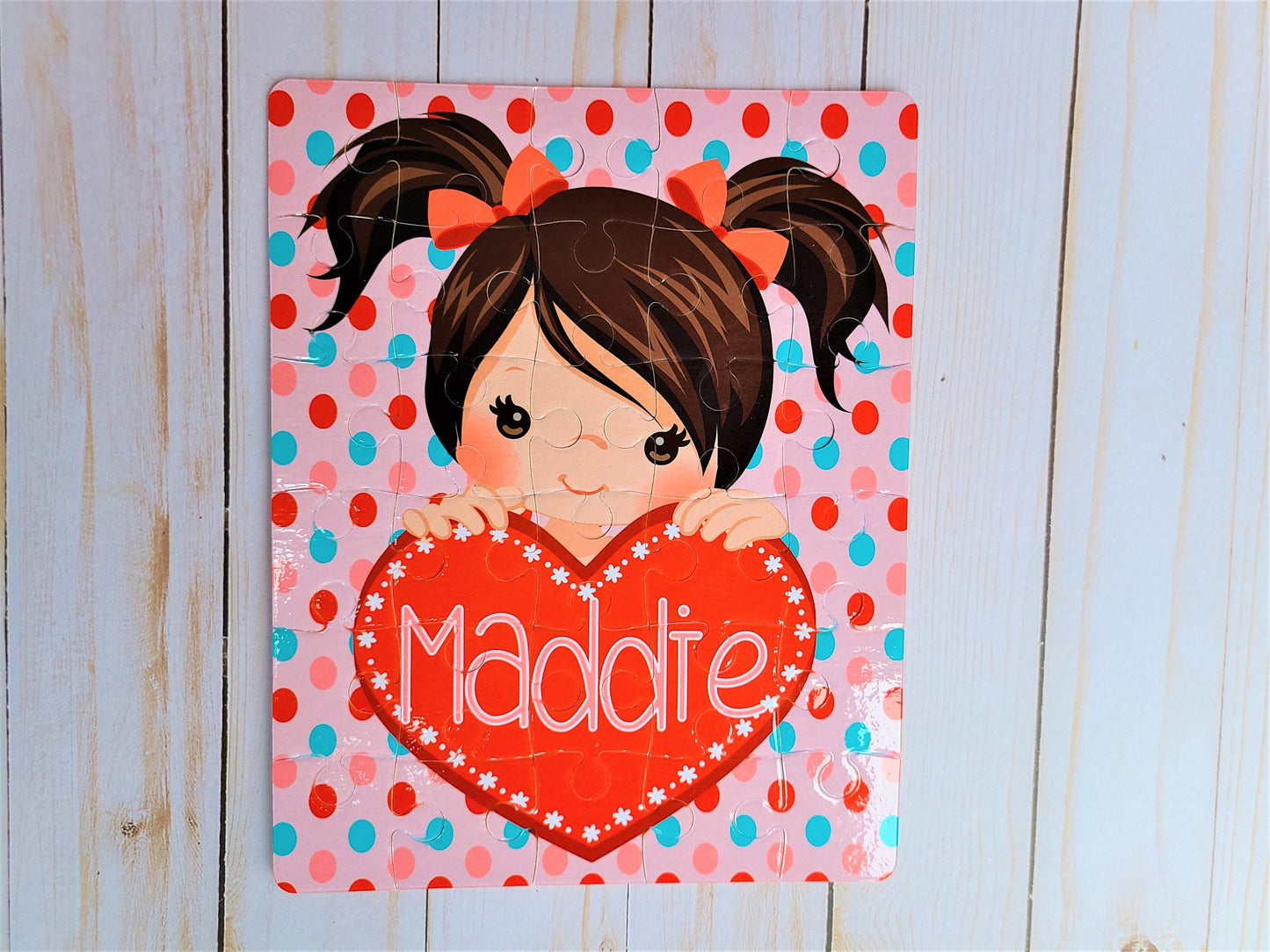 Heart Puzzle Personalized - Great for Valentine's Day!