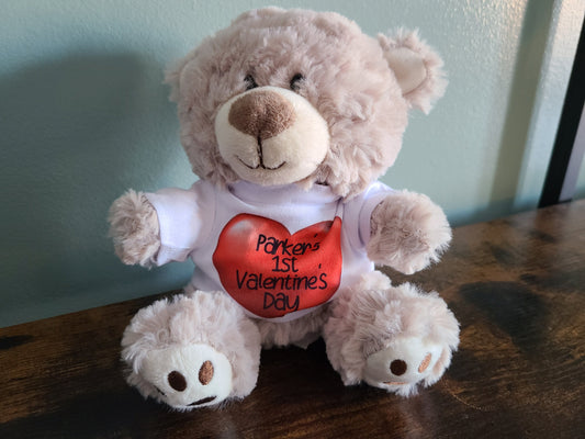 First Valentine's Day Teddy Bear