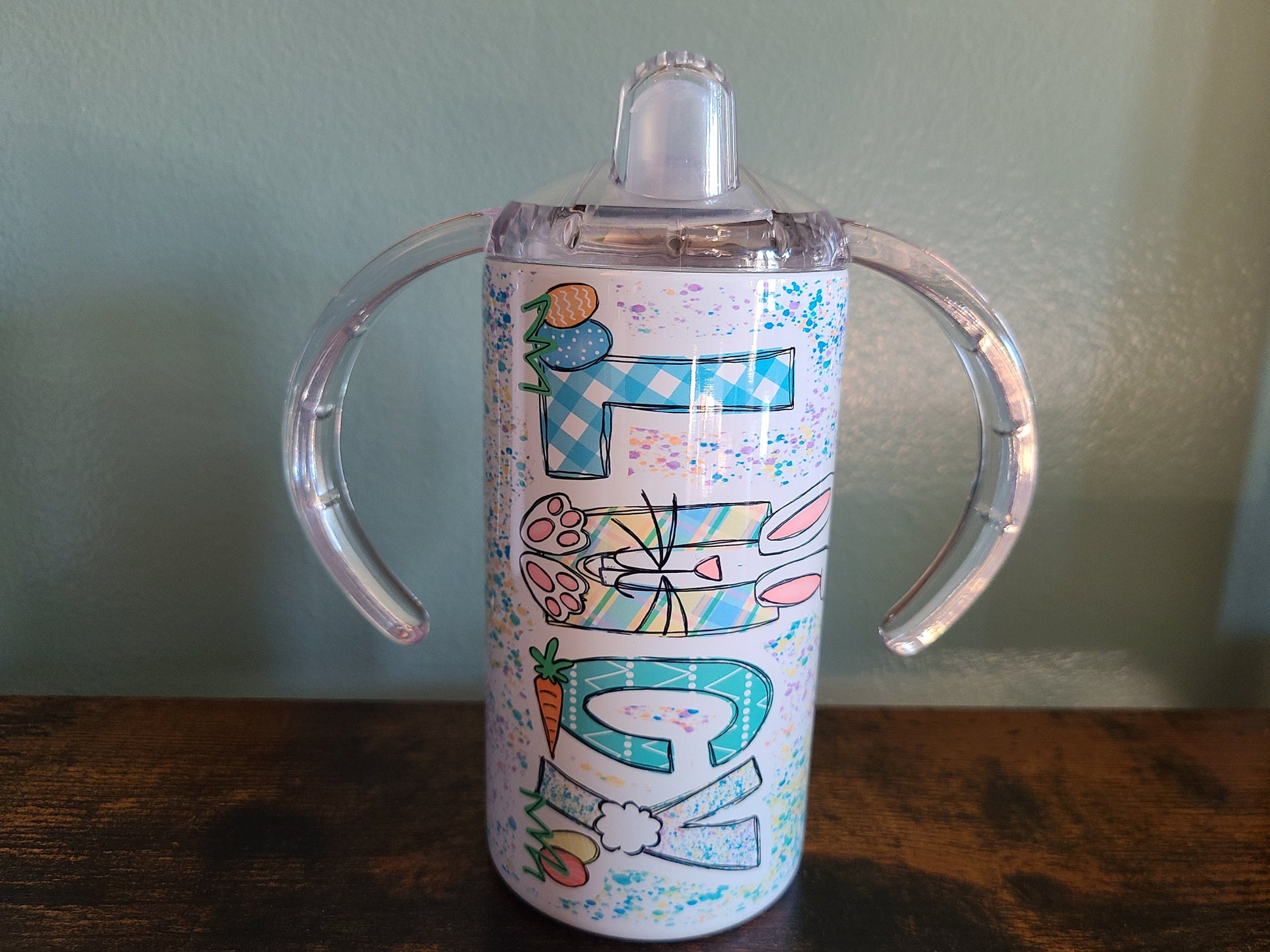 Personalized Sippy Cup, Stainless Steel Toddler Cup, Birthday Gift
