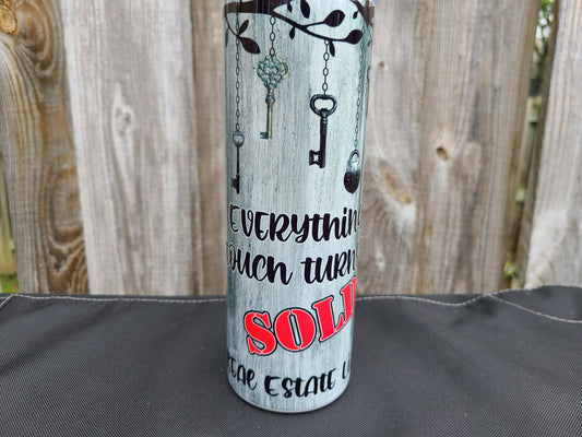 Real Estate 20 oz Skinny Tumbler