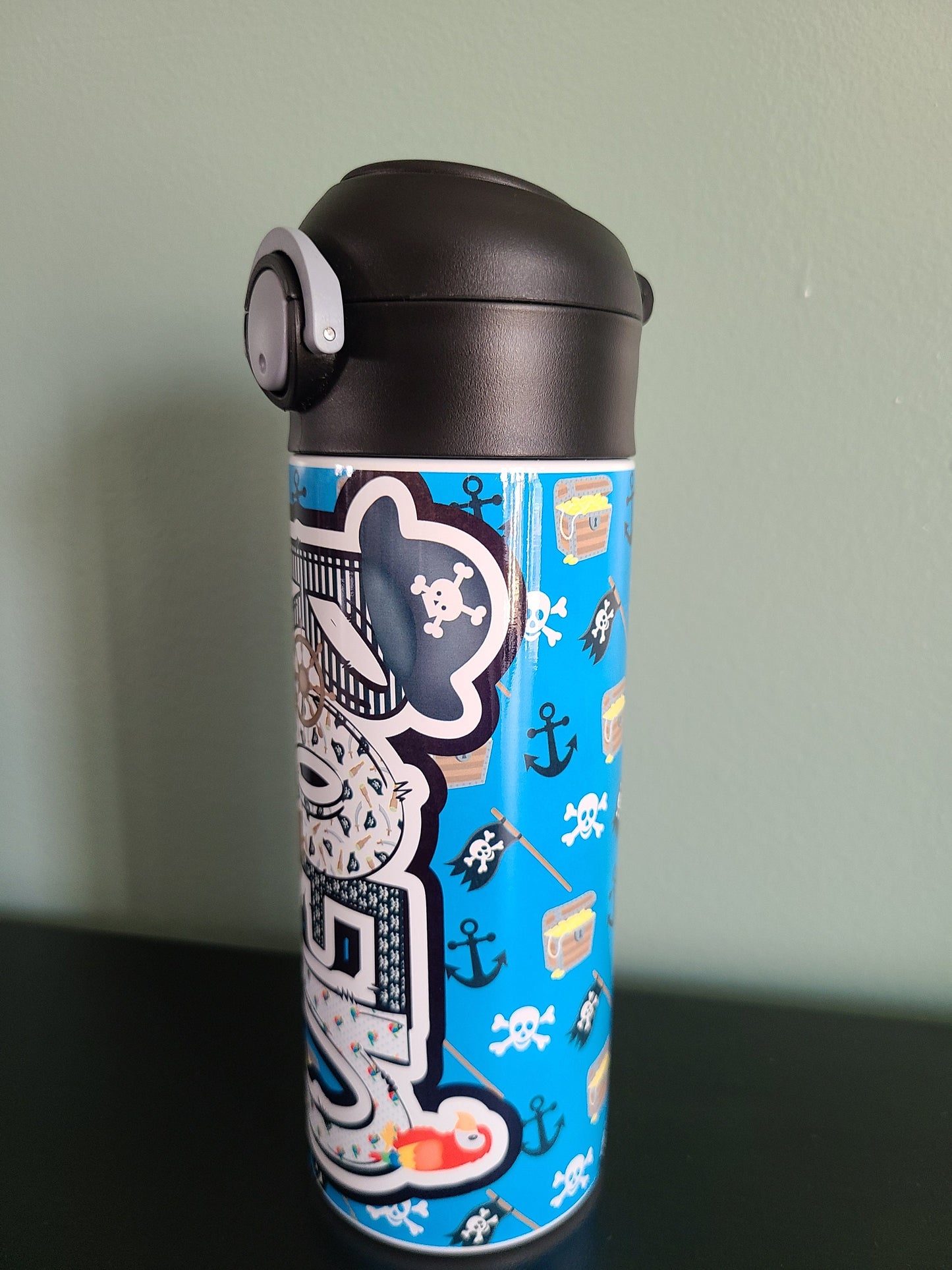 Pirate Personalized Water Bottle